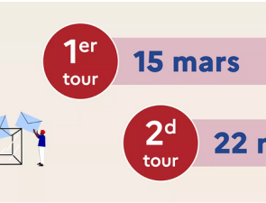 infographie avec dates des elections municipales