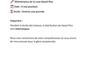 Fermeture de la station AVIA Vars le 6 mai 2026